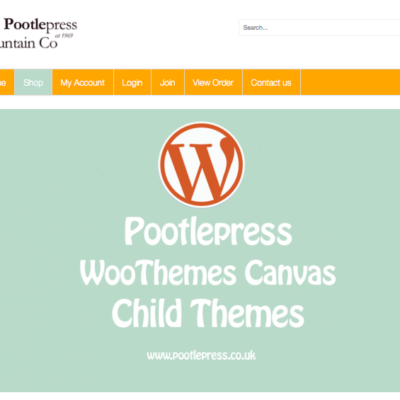 bbpress and woothemes canvas child theme