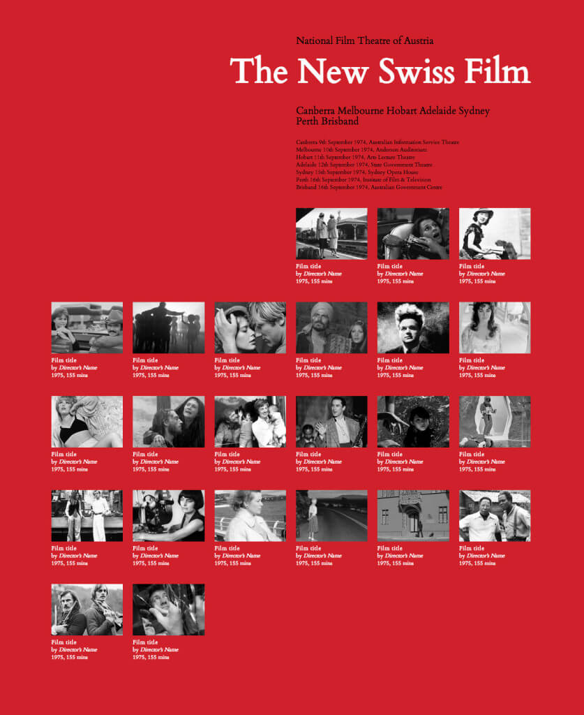 new swiss film