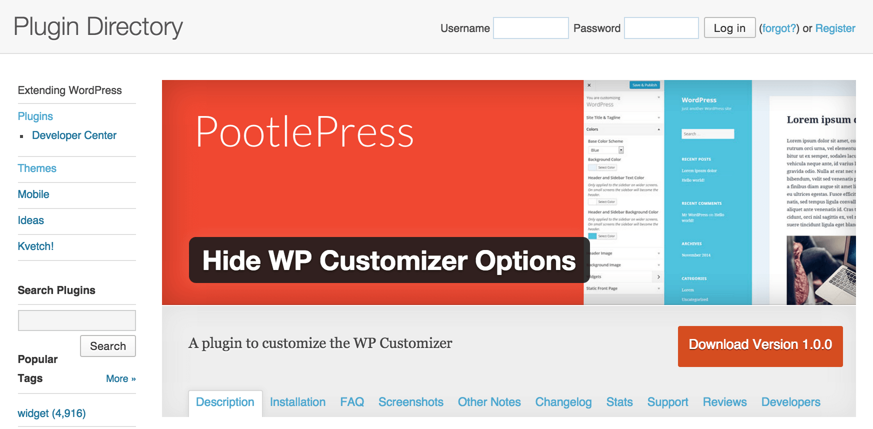 Remove WordPress Customizer sections easily