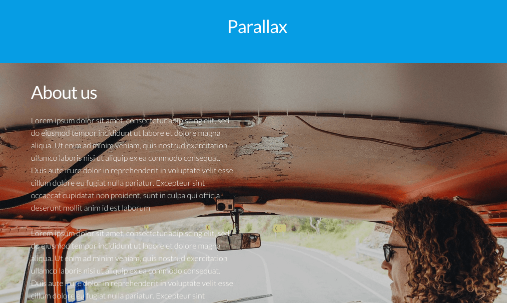 Video tutorial – How to add a parallax effect in WordPress in just 1 minute