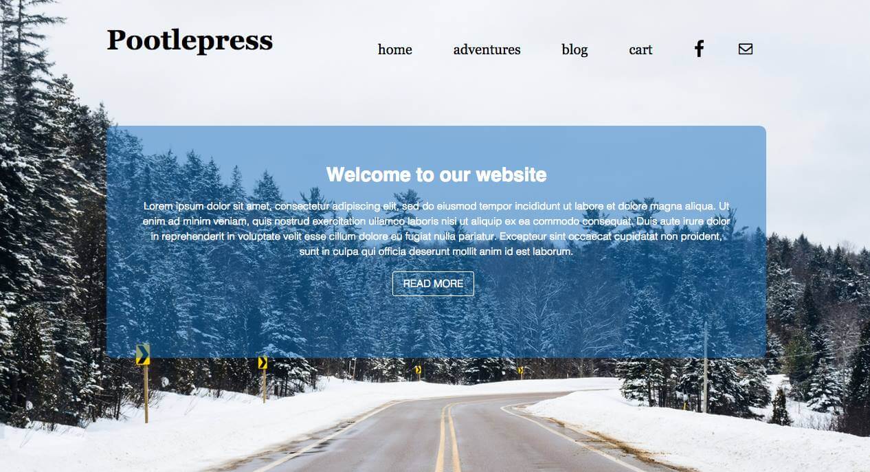 How to create a beautiful fullscreen website with WooThemes Canvas