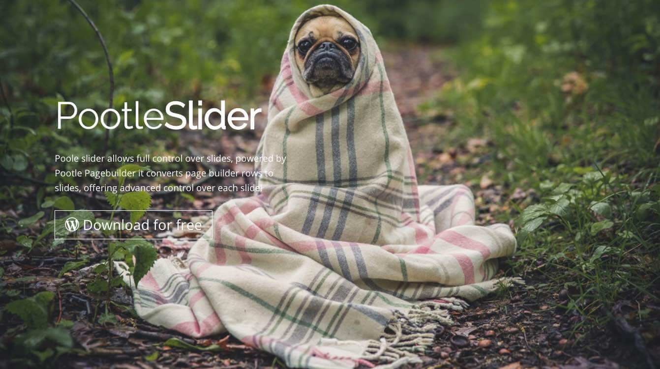 Introducing Pootle Slider