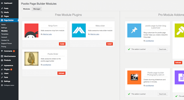 pootle slider module