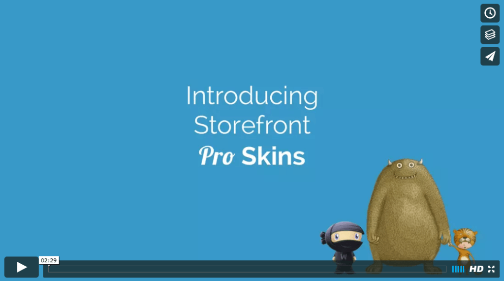 Pro Skins for Storefront - walkthrough video 2 Pro Skins for Storefront - walkthrough video 2