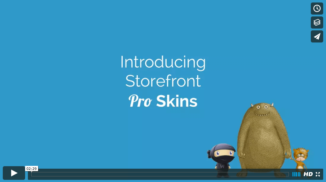 Pro Skins for Storefront – walkthrough video