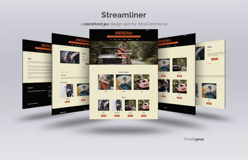 Introducing Barossa and Streamliner, two new FREE WooCommerce Storefront Pro skins