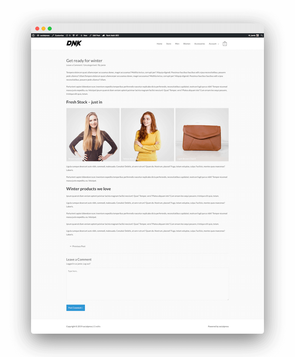 storefront-blocks 35 add woocommerce products to blog
