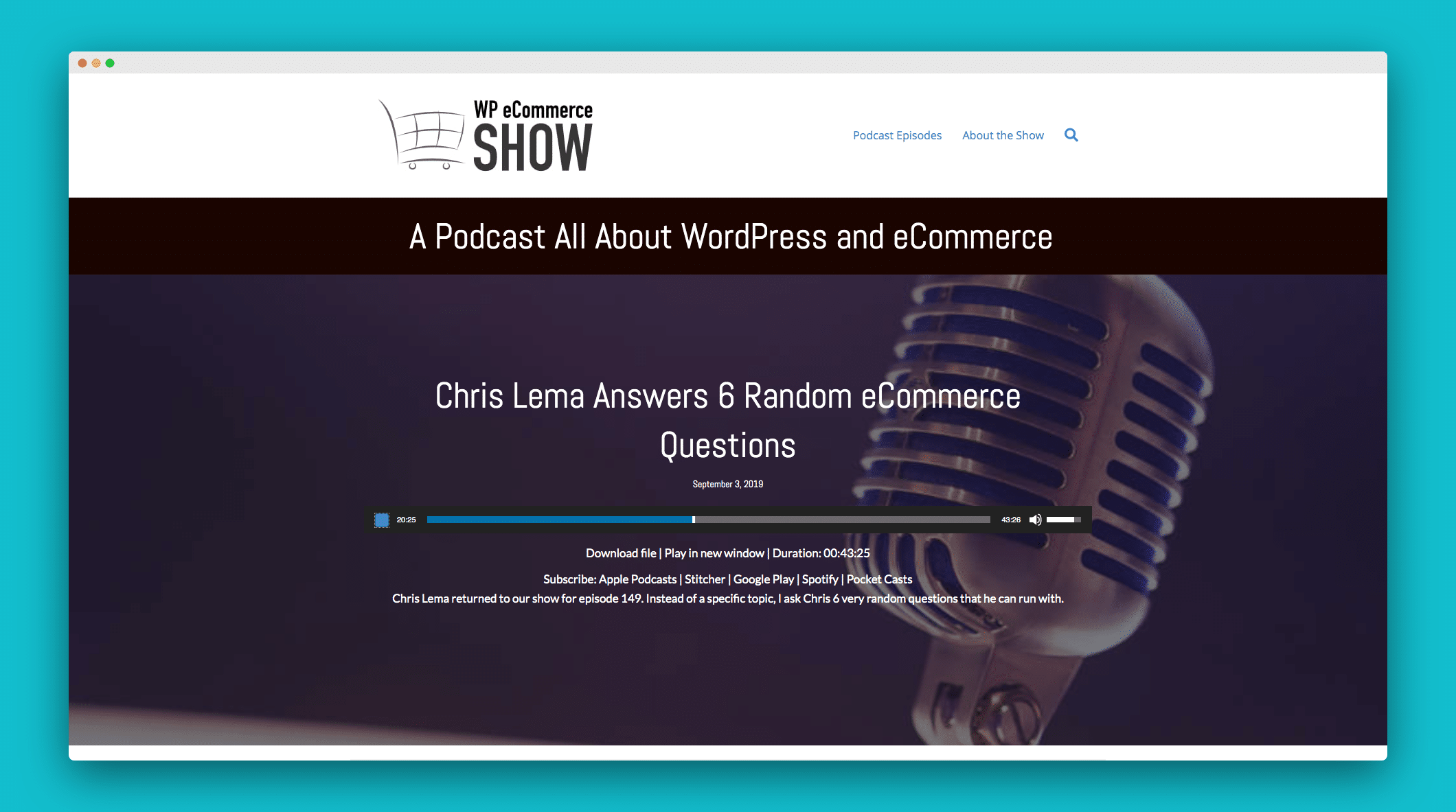 Chris Lema discusses the Pootlepress WooBuilder Blocks plugin on the WP Ecommerce Show podcast