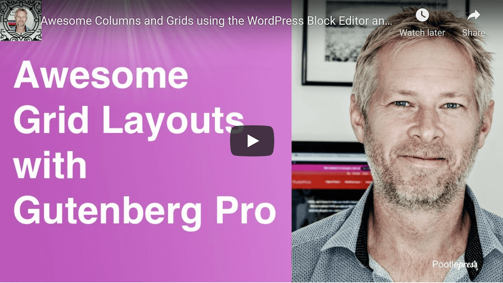 How to create Awesome Columns and Grids using the WordPress Block Editor and Gutenberg Pro