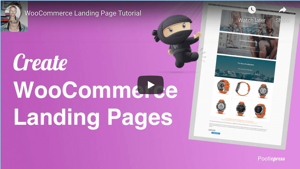 How to create a WooCommerce Landing Page or WooCommerce Single Page Website