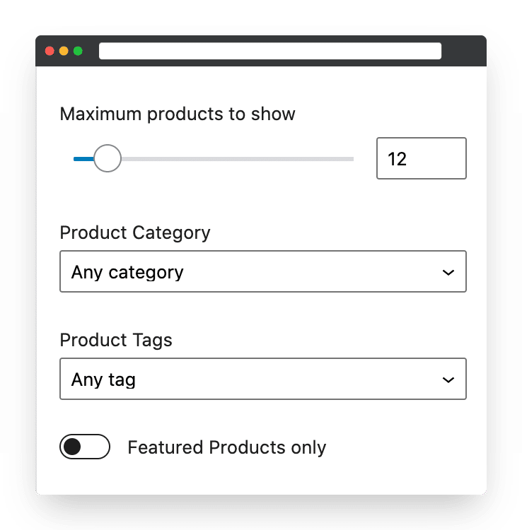 filter product table products by category and tag