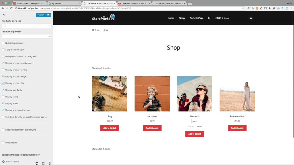 A beginners guide to building a WooCommerce Storefront Website from start to finish (2021) 35