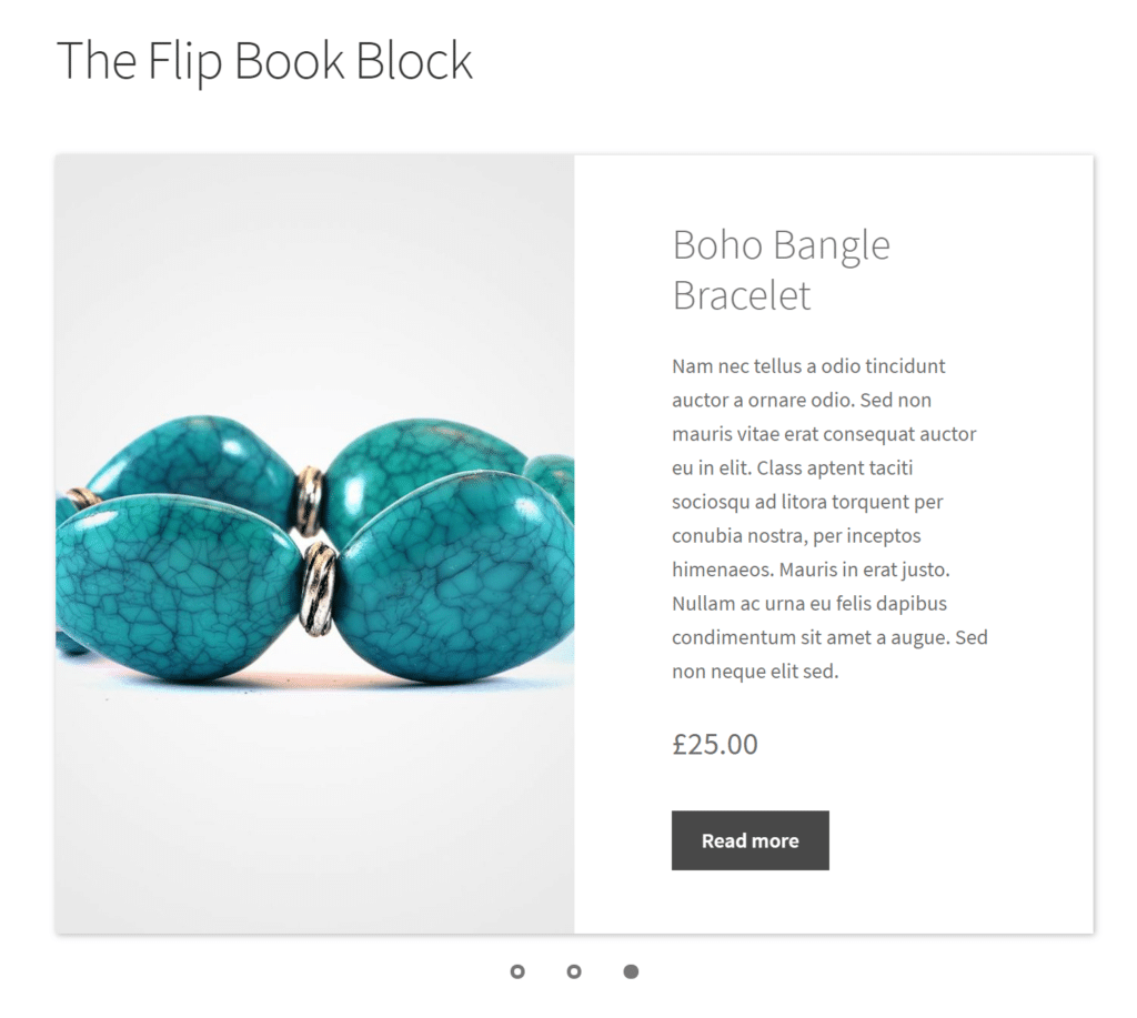 Flip Book block
