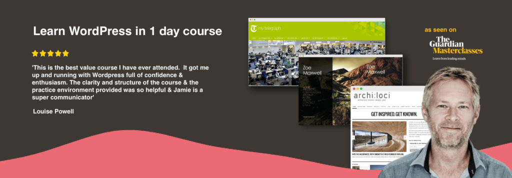 wordpress course london