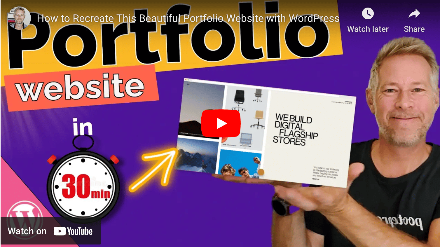 How to Recreate This Beautiful Portfolio Website with WordPress