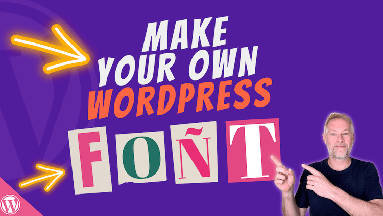 How to make your own WordPress font
