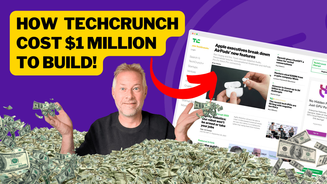 How TechCrunch Spent $1 Million Rebuilding Their Website