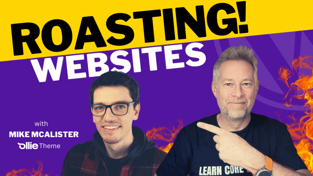 Roasting Websites 1