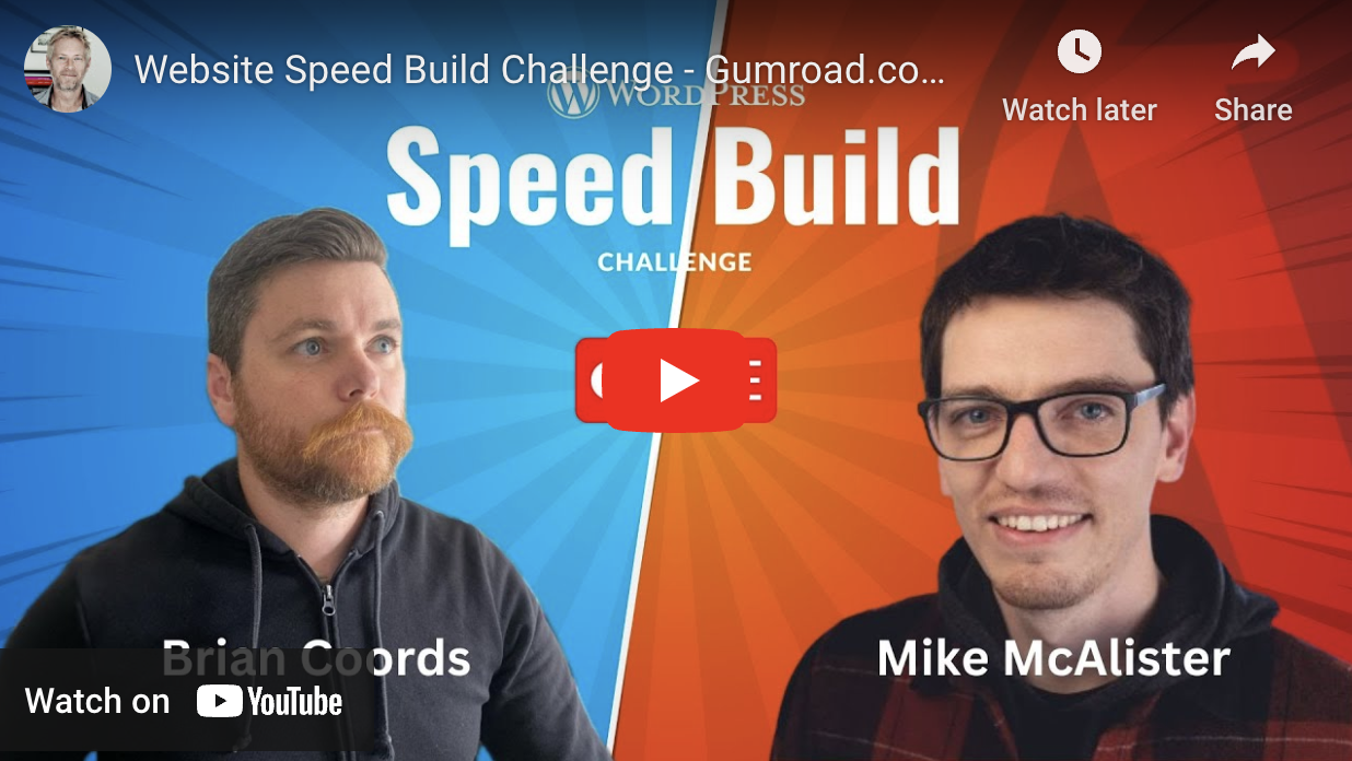 Website Speed Build Challenge – Gumroad.com Home Page 🔥