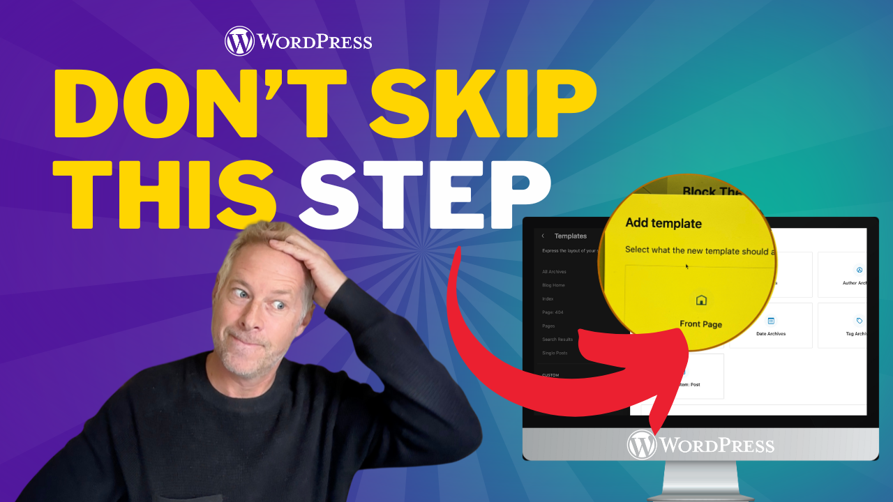 Set Up a WordPress Block Theme in 60 Seconds: The Right Way!