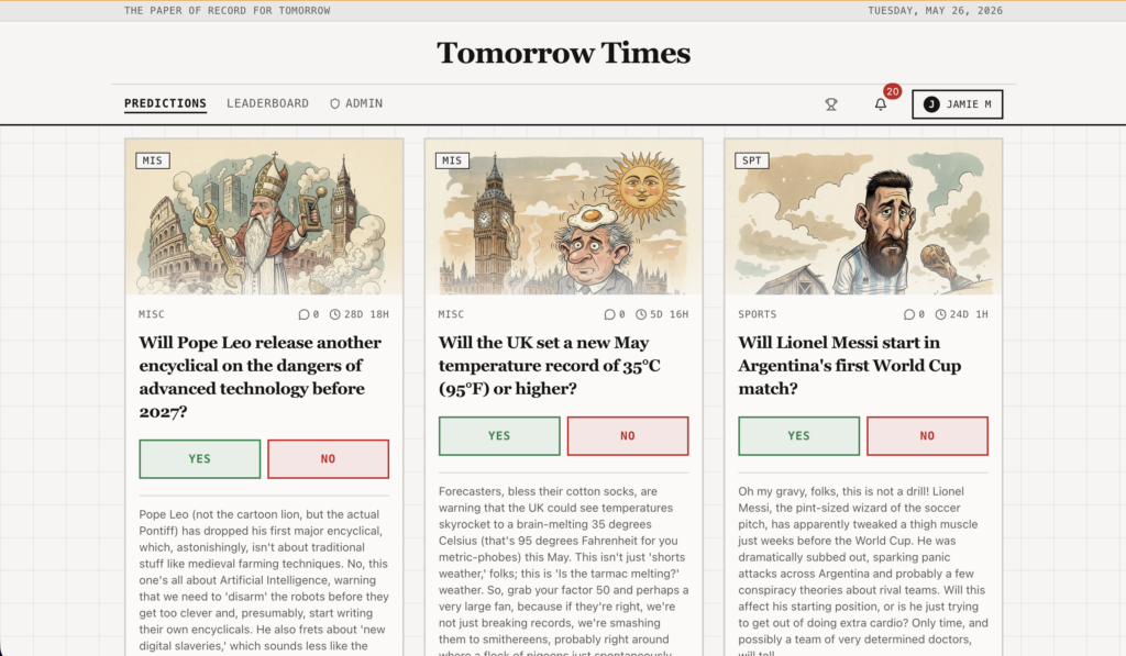 tomorrow times